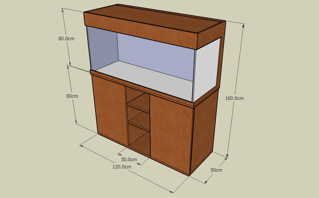 шкаф за аквариум 11